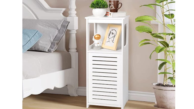 Kmall Freestanding Bathroom Storage Cabinet - White