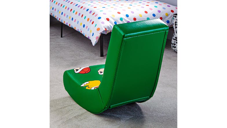 X Rocker Pose Licensed Floor Rocker Chair - Bowser