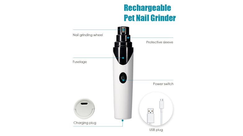 Kmall Rechargable Electric Pet Nail Grinder