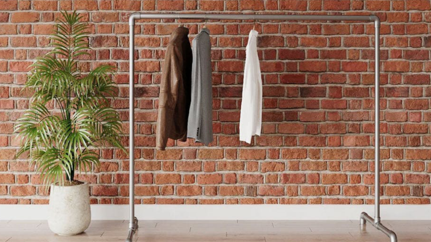 Kmall Shelf-Mounted Hanging Stemware Rack 2pcs.