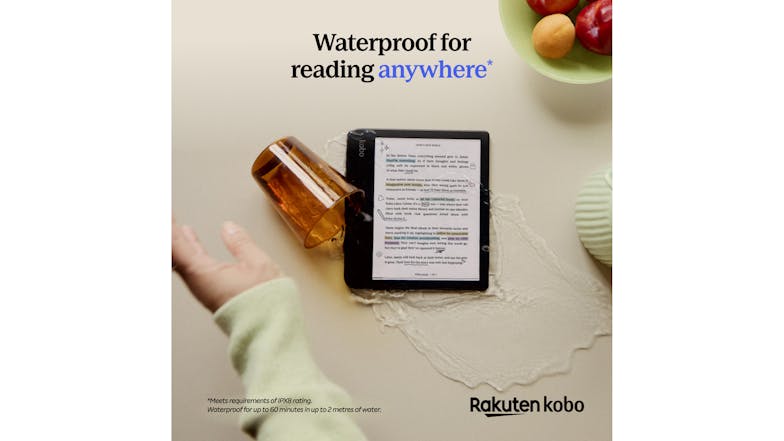 Kobo Libra COLOUR 7" 32GB Wi-Fi eReader - Black (N428-KU-BK-K-CK)