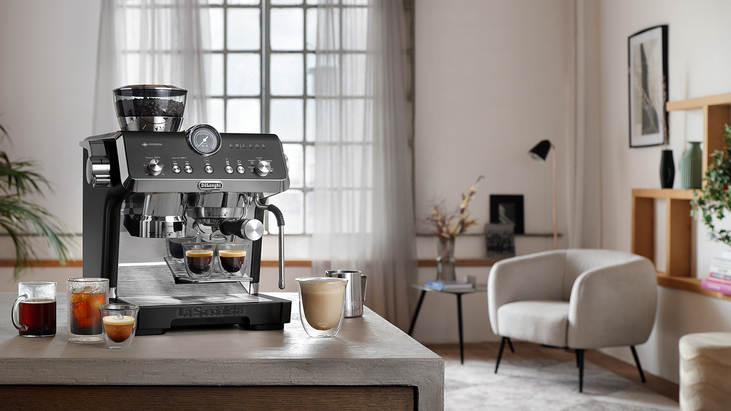 De'Longhi La Specialista Opera Manual Espresso Machine - Black (EC9555.BK)