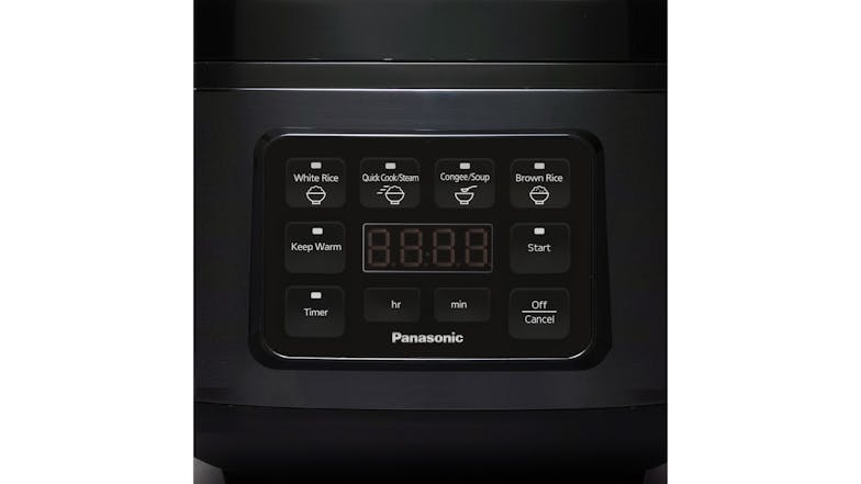 Panasonic 10 Cup 1.8L Rice Cooker - Black (SR-DA182KST)