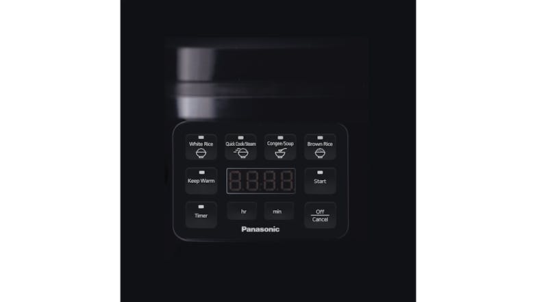 Panasonic 10 Cup 1.8L Rice Cooker - Black (SR-DA182KST)