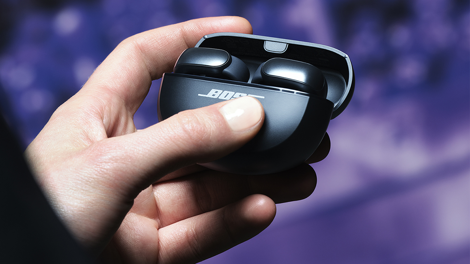 Bose Ultra True Wireless Open-Ear Headphones - Black