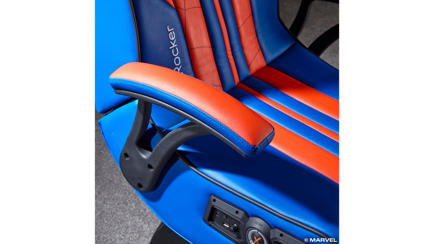 X Rocker Elite 2.1 Wireless Audio Pedestal Gaming Chair - Spider-Man ...