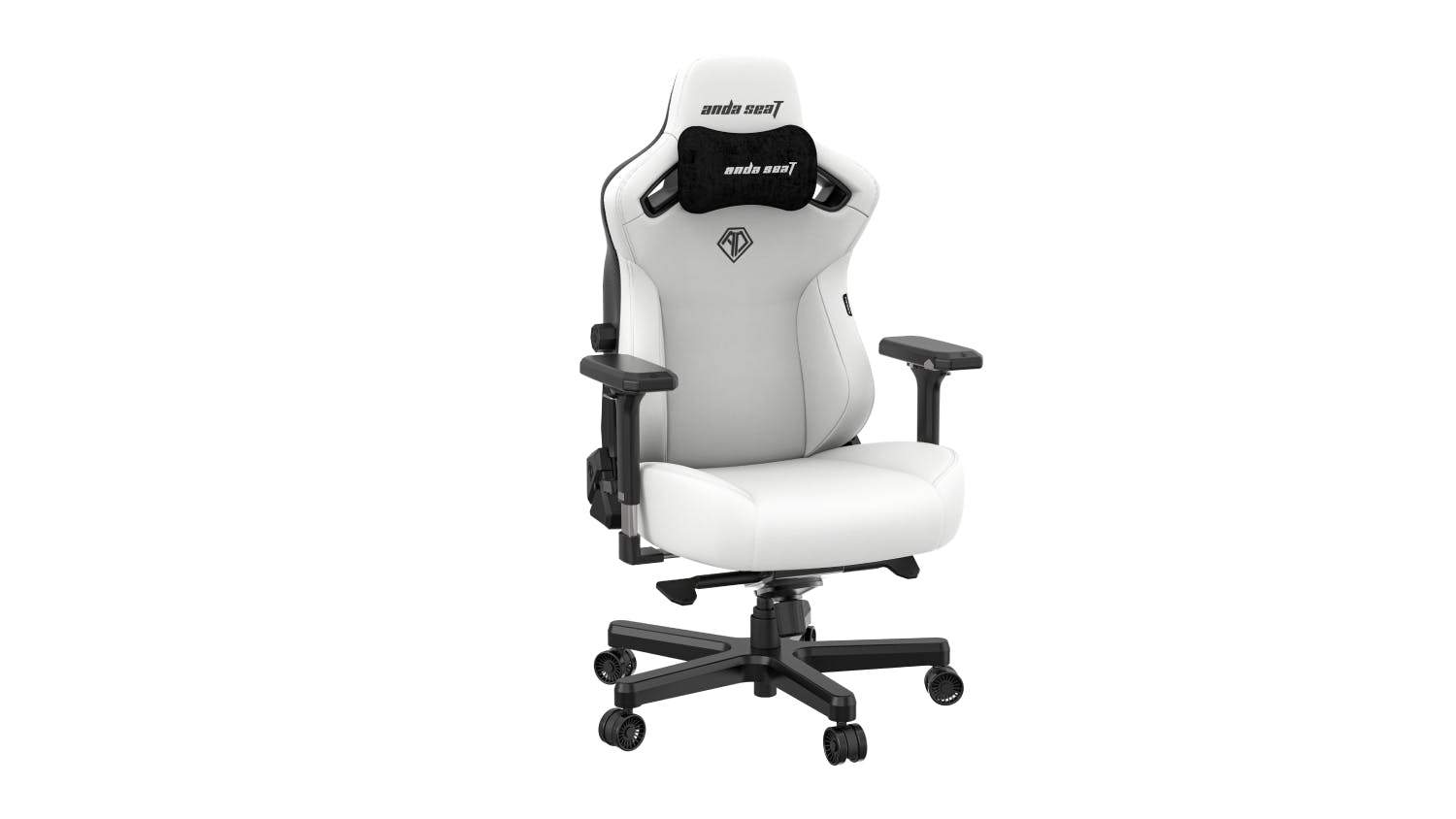 AndaSeat Kaiser 3 Series Gaming Chair Large - White PU Leather