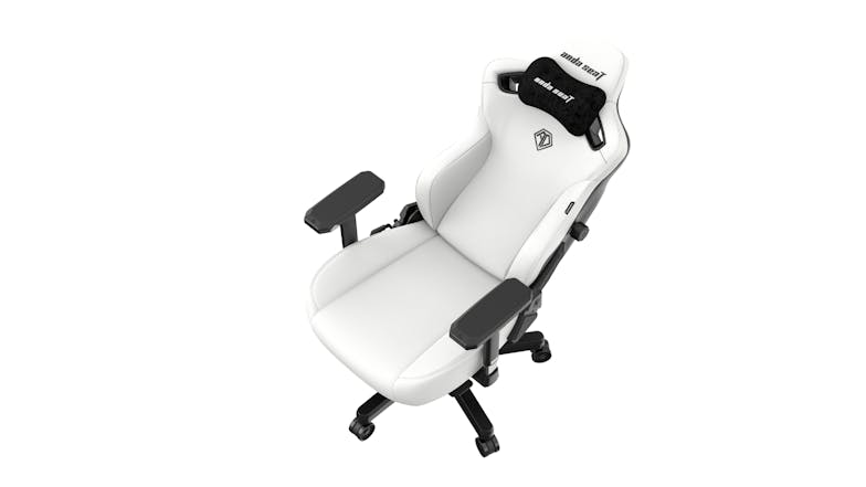 AndaSeat Kaiser 3 Series Gaming Chair Large - White PU Leather