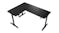 AndaSeat Wind Seeker Corner Gaming Desk with Cable Management, Anti-Slip Surface - Carbon Fibre Black