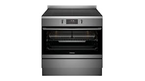 Westinghouse 90cm Freestanding Oven with Induction Cooktop - Dark Stainless Steel (WFE9756DD)