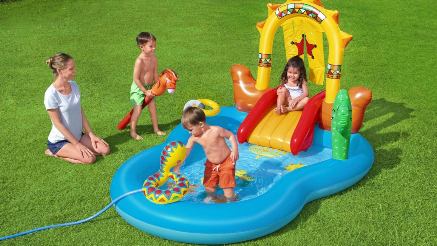 Bestway Inflatable Kiddie Pool - Wild Wild West