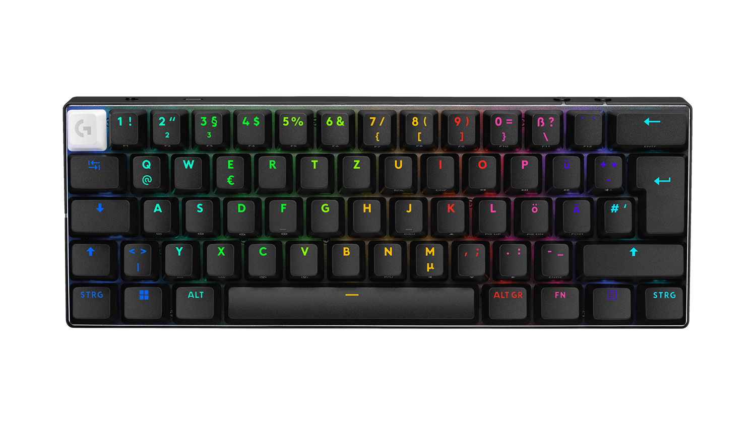 Logitech Pro X 60 LIGHTSPEED Wireless Optical Gaming Keyboard - Black (RGB, Tactile)