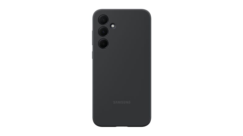 Samsung Silicone Case for Samsung Galaxy A35 - Black