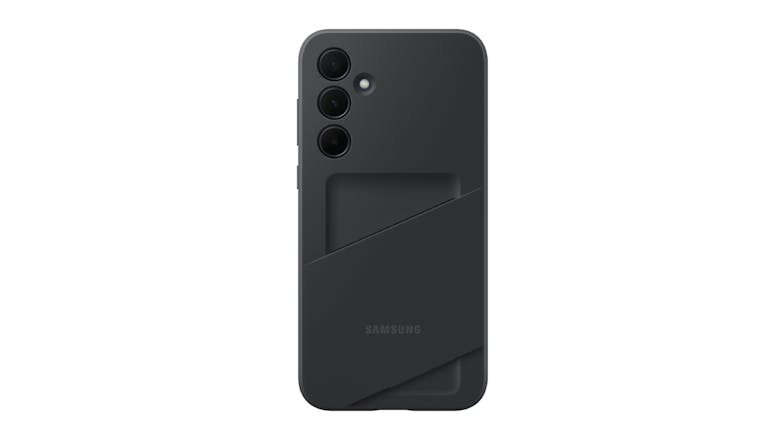 Samsung Card Slot Case for Samsung Galaxy A35 - Black