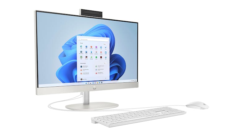 HP 23.8" All-in-One Desktop - AMD Ryzen5 16GB-RAM 512GB-SSD (24-CR0009A)