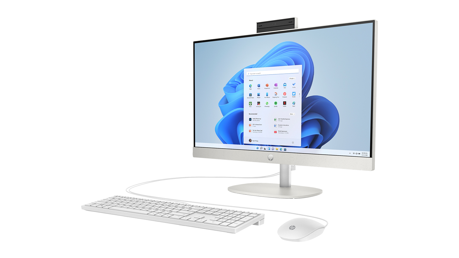 HP 23.8" All-in-One Desktop - Intel Core Ultra 5 16GB-RAM 512GB-SSD (24-CR1000A)