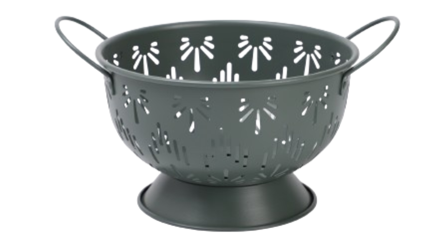 Rockingham Metal Collander Medium - Sage Green