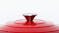 Healthy Choice Enamled Cast Iron Casserole Pot with Lid 26cm - Red