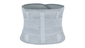 Kmall Adjustable Velcro Lumbar Support Back Brace Medium - Grey