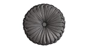 Octavia Round Cushion by Da Vinci - Granite