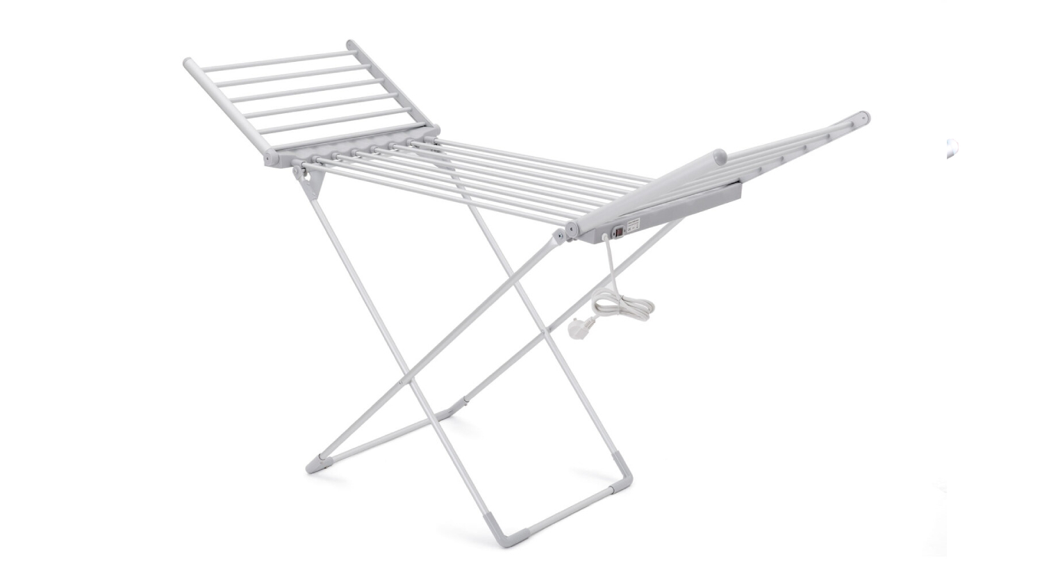 Lenoxx Folding FreeStanding Electric Heated Laundry Rack 230W White