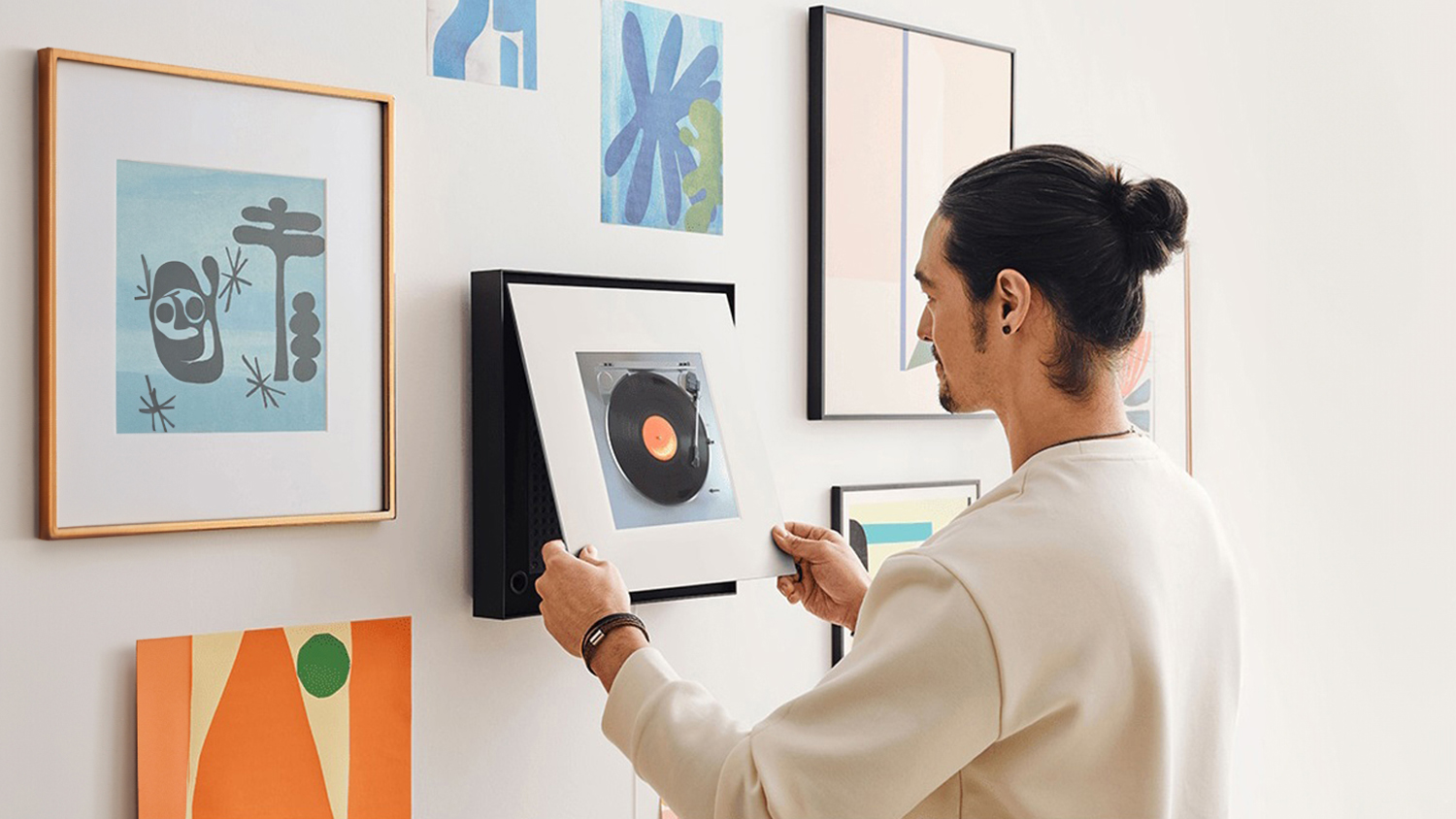 Samsung LS60D Music The Frame Wireless Speaker - Black (HW-LS60D/XY)