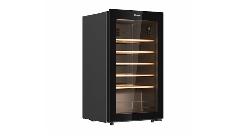 Haier 33 Bottle Wine Cooler - Black (HWC90UC)