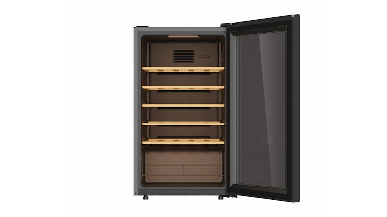 Haier 33 Bottle Wine Cooler - Black (HWC90UC)