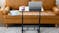 Hacienda Portable Adjustable Laptop Desk with Castors - Black