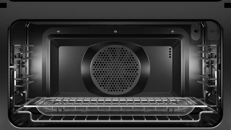 Fisher & Paykel 38L 19 Function Combination Built-In Microwave Oven - Grey Glass (Series 7/OM60NMLG1)