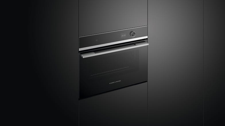 Fisher & Paykel 60cm 18 Function Built-In Compact Steam Oven - Stainless Steel (Series 7/OS60NDLX1)