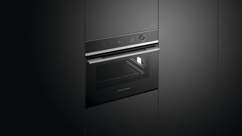 Fisher & Paykel 60cm 18 Function Built-In Compact Steam Oven - Stainless Steel (Series 7/OS60NDLX1)