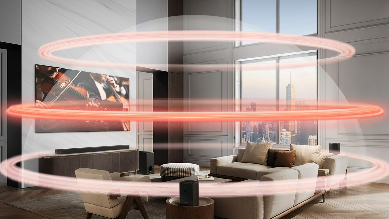 LG 9.1.5 Channel Soundbar with Subwoofer & Speakers - Wireless - Black (S95TR)