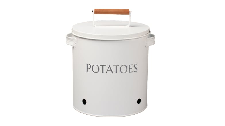 Rockingham Metal Potato Storage Tin