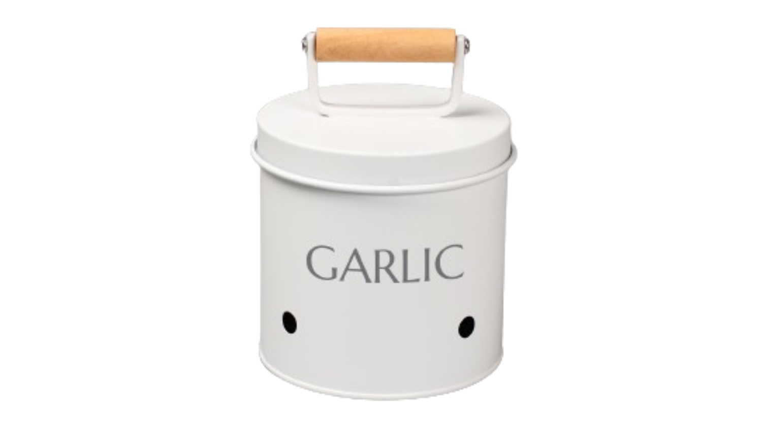 Rockingham Metal Garlic Storage Tin