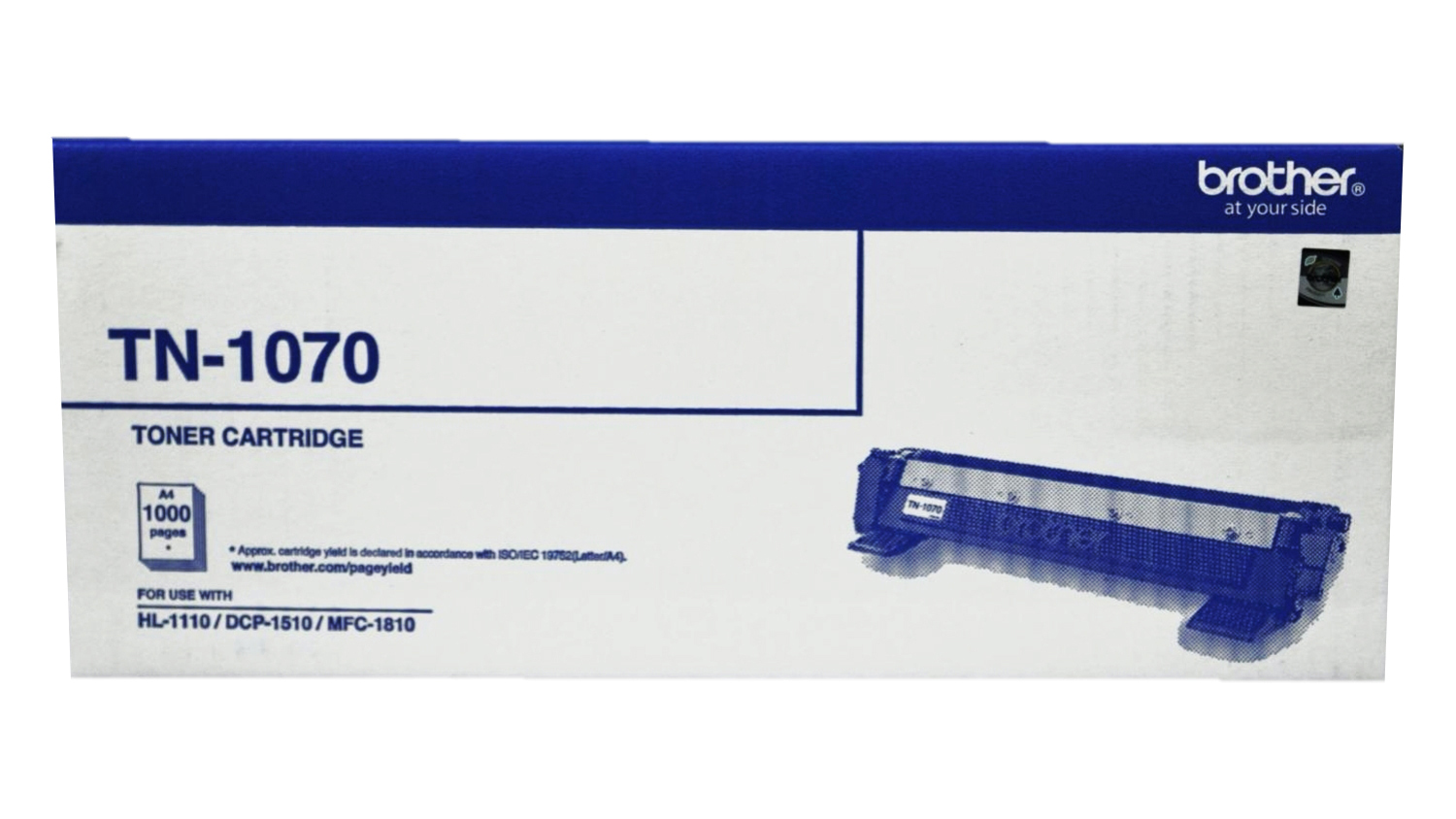 Brother TN-1070 Toner Cartridge - Black (TN1070) Up to 1000 Page Yield