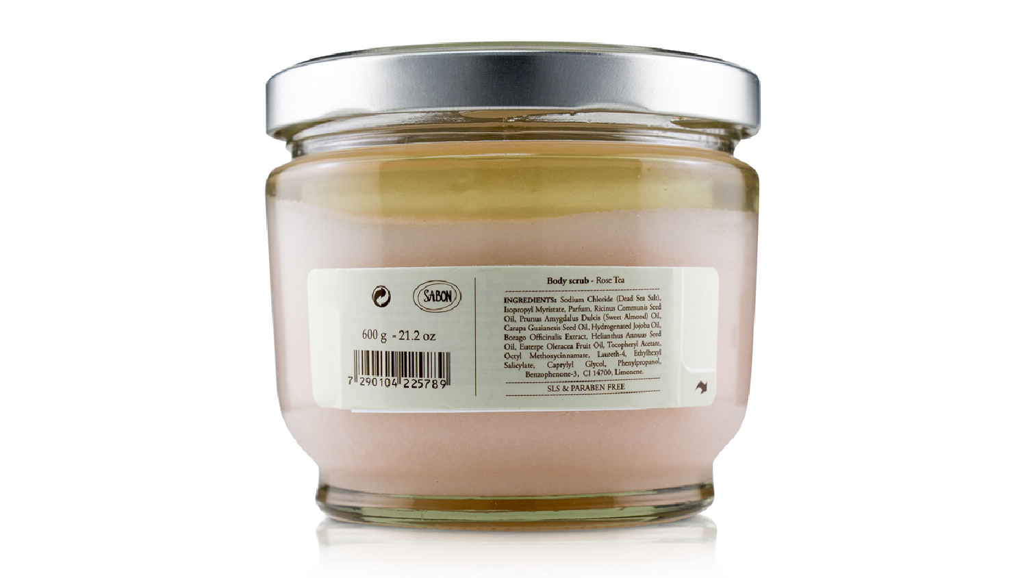 Sabon Body Scrub - Rose Tea - 600g/21.2oz