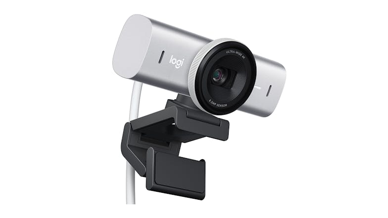 Logitech MX Brio 100 Ultra HD 4K Webcam - Pale Grey