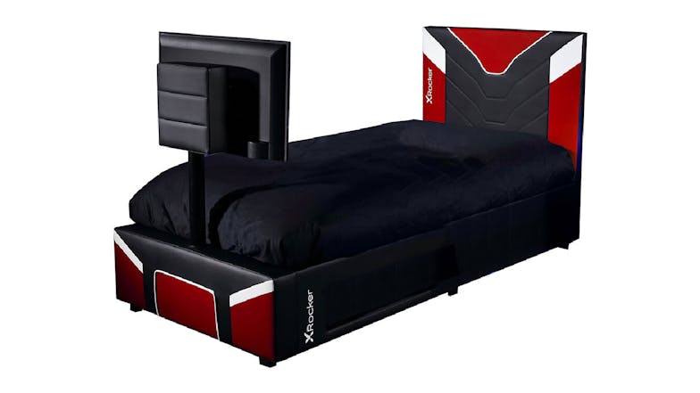 X Rocker Cerberus Gaming Bed Base with Rotating TV Mount