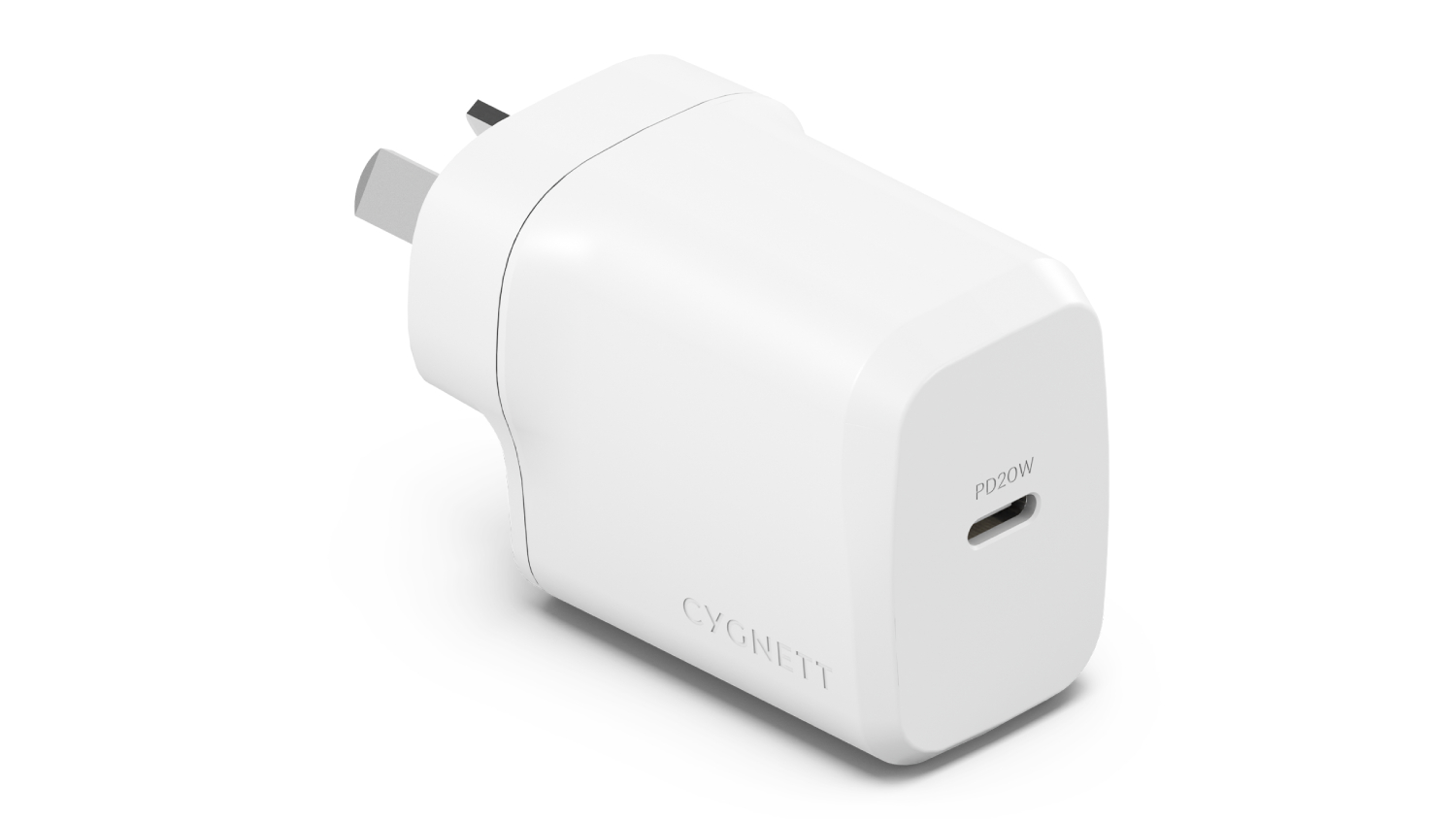 Cygnett Powerplus 20W USB-C Wall Charger - White (CY4732PDWCH)