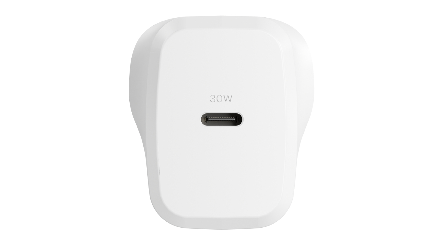 Cygnett PowerPlu 30W GaN USB-C Wall Charger - White (CY4736PDWCH)
