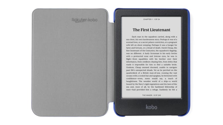 Kobo SleepCover Case for Kobo Clara 6" eReader - Cobalt Blue (N365-AC-BL-O-PU)