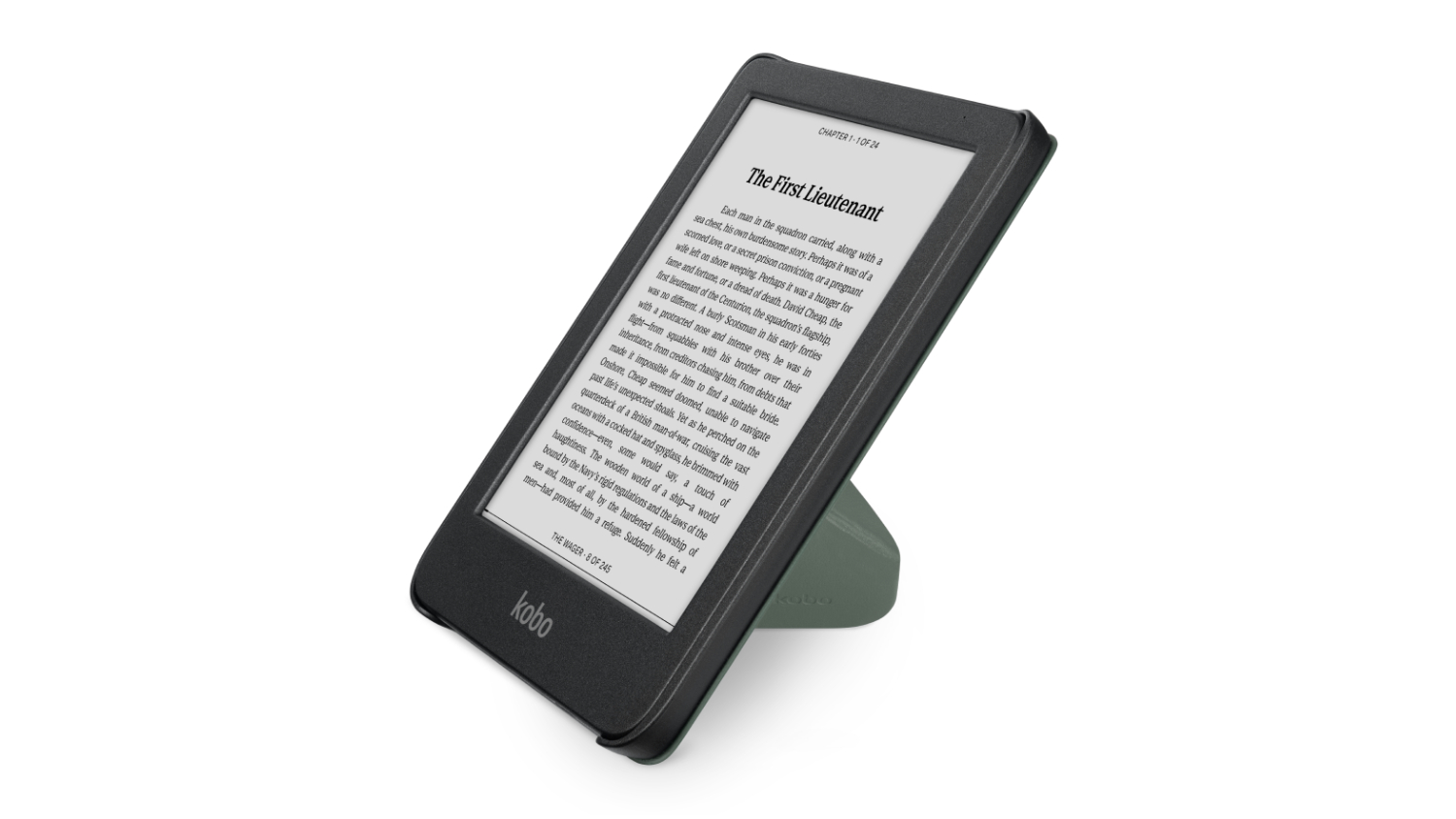 Kobo SleepCover Case for Kobo Clara 6" eReader - Misty Green (N365-AC-GR-E-PU)