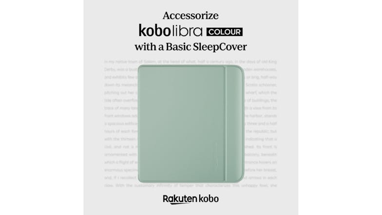 Kobo SleepCover Case for Kobo Libra 7" eReader - Garden Grenn (N428-AC-GR-O-PU)