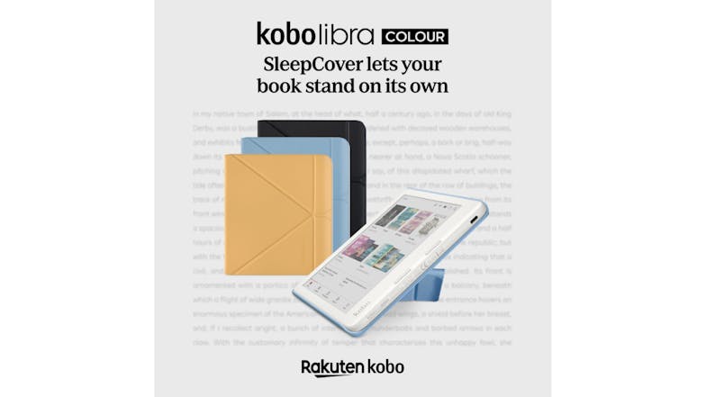 Kobo SleepCover Case for Kobo Libra 7" eReader - Dusk Blue (N428-AC-BL-E-PU)