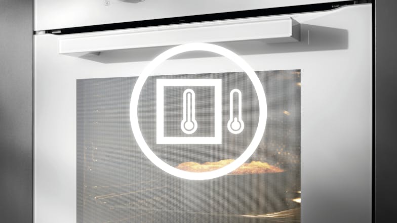 Miele 60cm 9 Function Built-In Oven - Clean Steel (H 2861 BP/12174530)