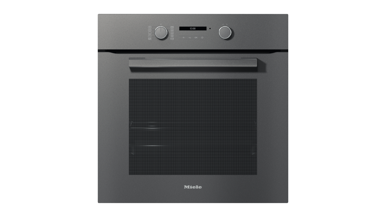 Miele 60cm 9 Function Built-In Oven - Graphite Grey (H 2861 BP/12174500 ...