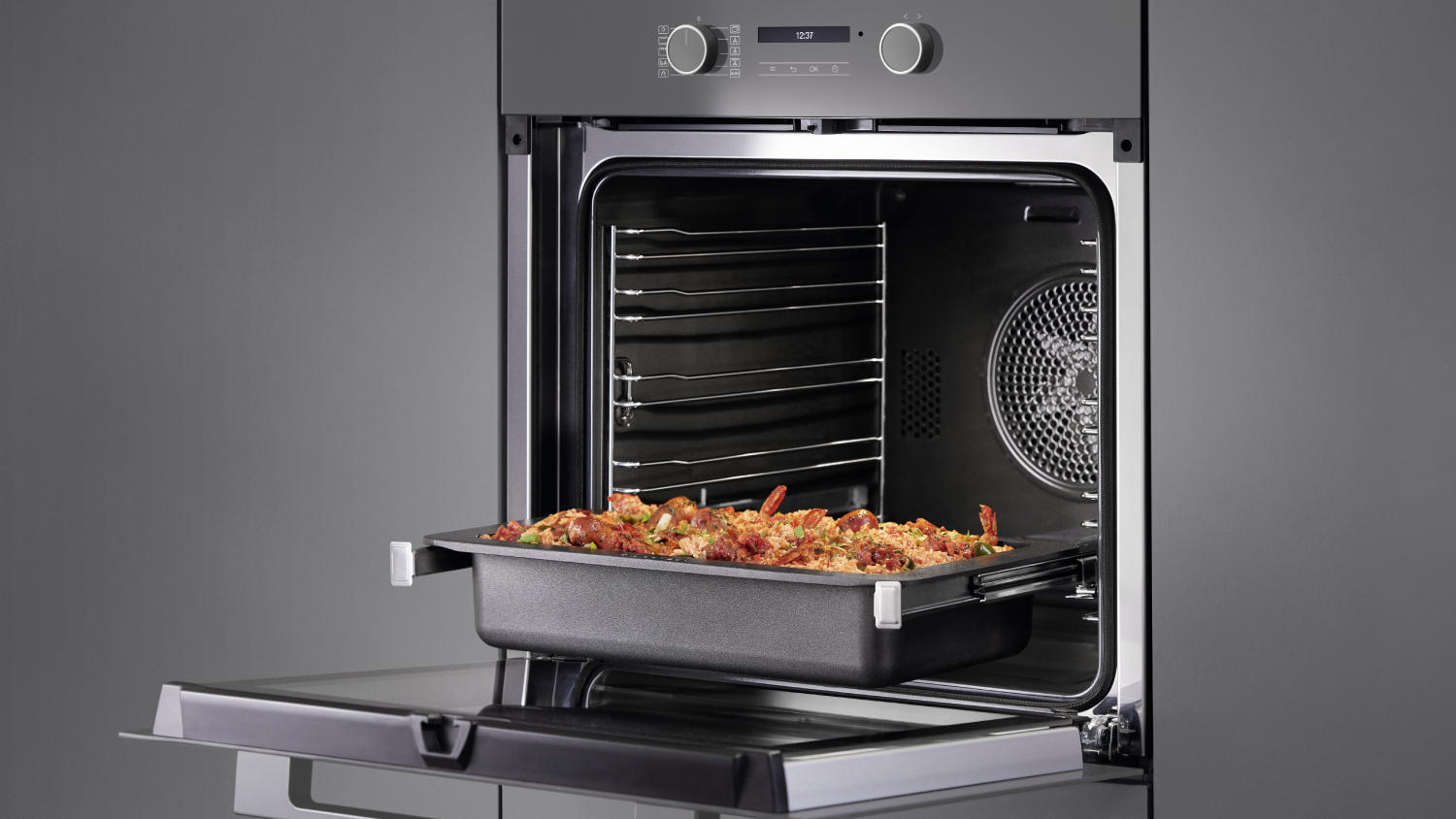 Miele 60cm 9 Function Built-In Oven - Graphite Grey (H 2861 BP/12174500)