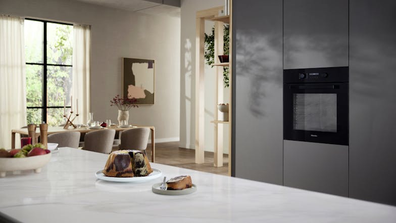 Miele 60cm 9 Function Built-In Oven - Obsidian Black (H 2861 BP/12174490)