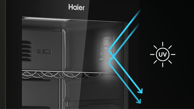 Haier 87L Beverage Center Bar Fridge - Black (HRF90UC)